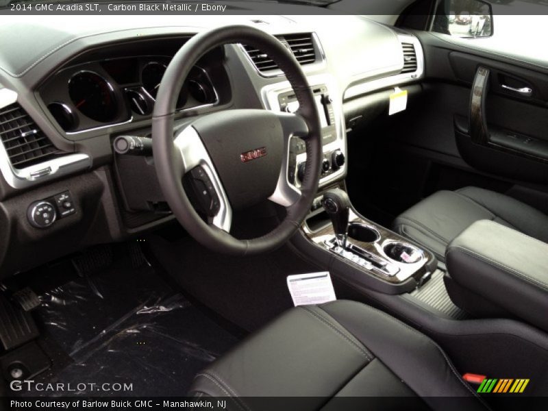 Carbon Black Metallic / Ebony 2014 GMC Acadia SLT