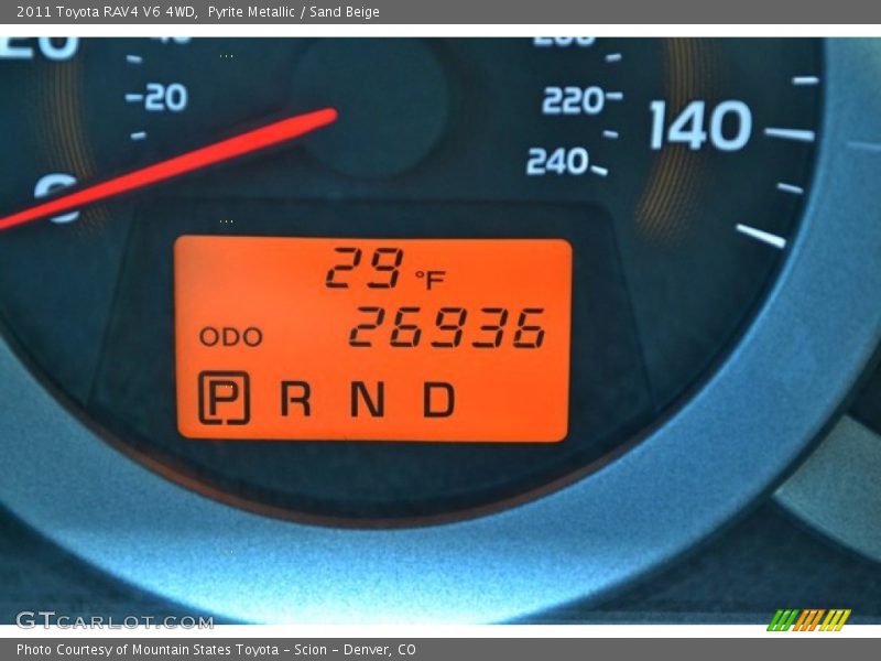 Pyrite Metallic / Sand Beige 2011 Toyota RAV4 V6 4WD