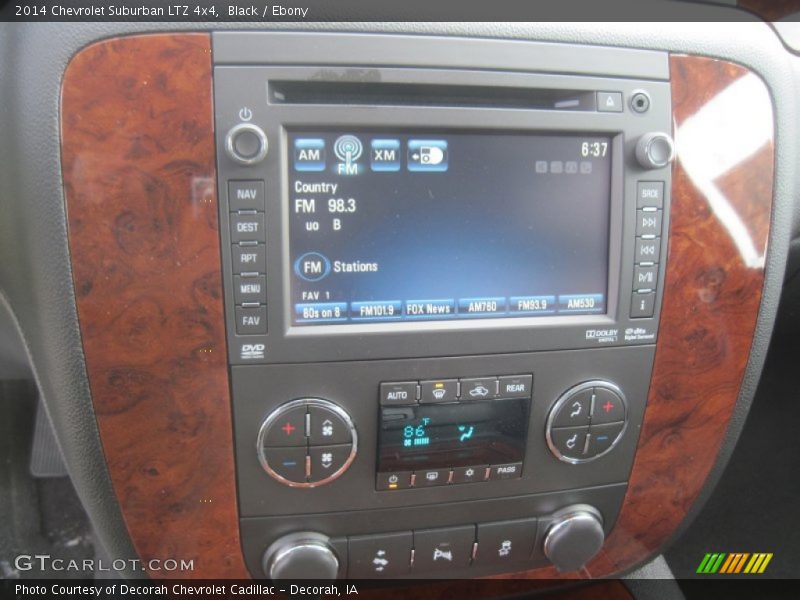 Black / Ebony 2014 Chevrolet Suburban LTZ 4x4