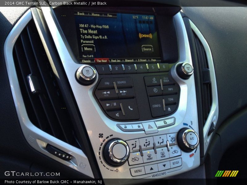 Carbon Black Metallic / Jet Black 2014 GMC Terrain SLE