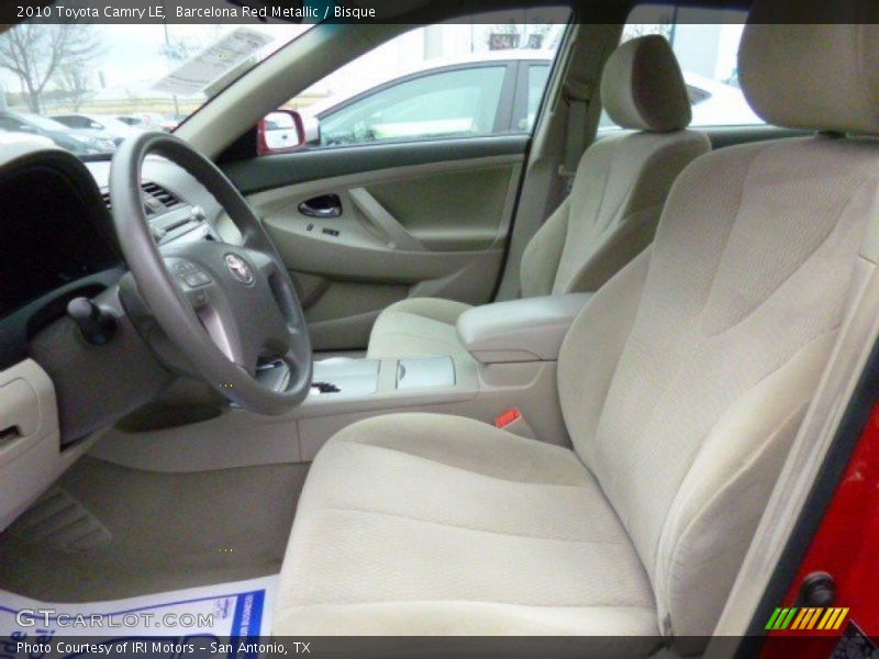 Barcelona Red Metallic / Bisque 2010 Toyota Camry LE