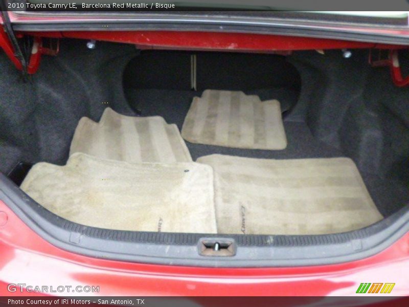 Barcelona Red Metallic / Bisque 2010 Toyota Camry LE