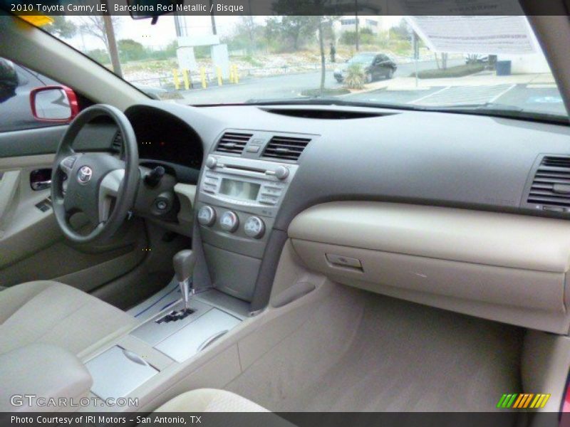 Barcelona Red Metallic / Bisque 2010 Toyota Camry LE