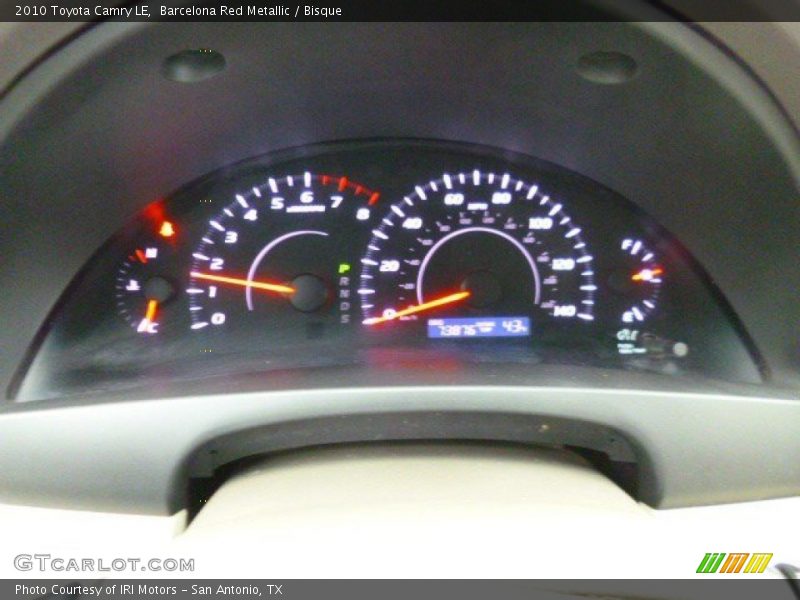 Barcelona Red Metallic / Bisque 2010 Toyota Camry LE