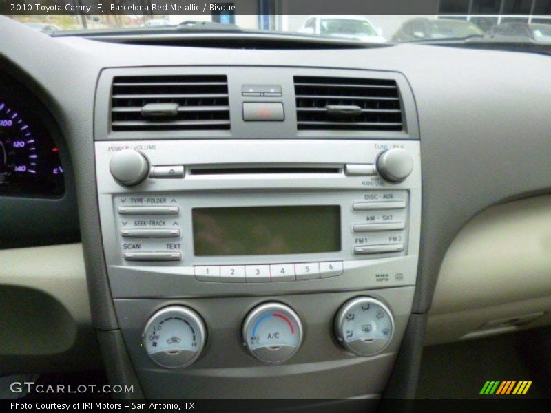 Barcelona Red Metallic / Bisque 2010 Toyota Camry LE