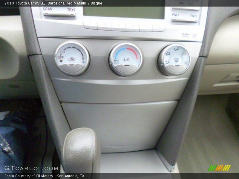 Barcelona Red Metallic / Bisque 2010 Toyota Camry LE