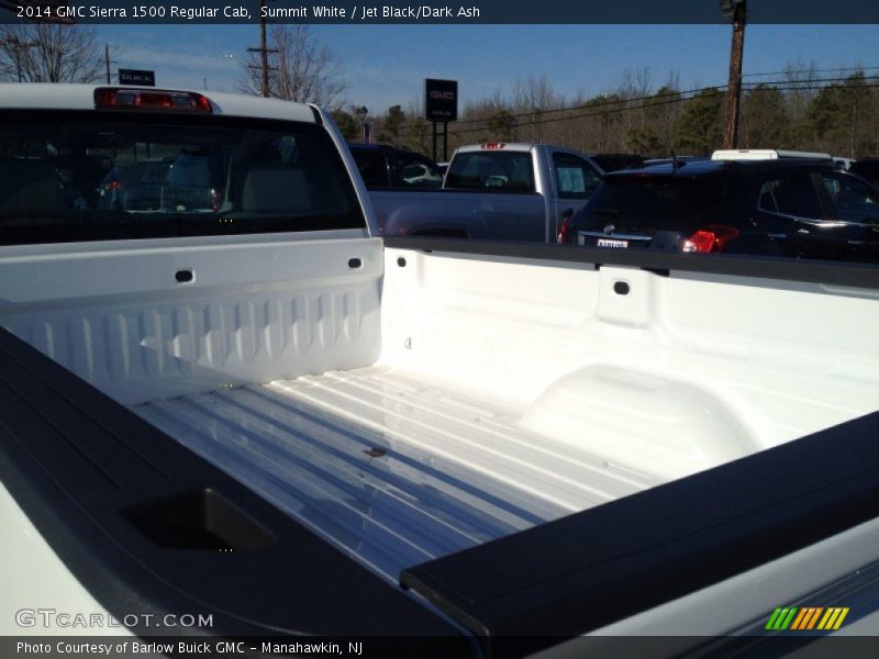 Summit White / Jet Black/Dark Ash 2014 GMC Sierra 1500 Regular Cab