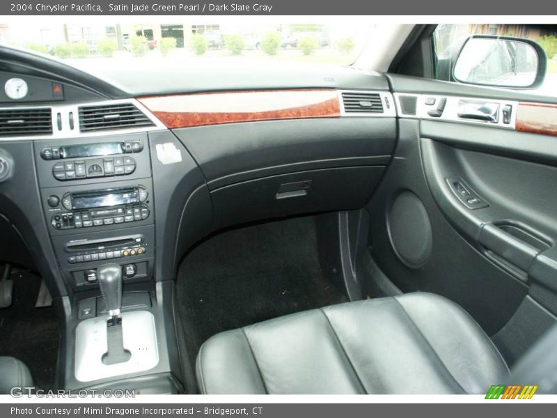 Satin Jade Green Pearl / Dark Slate Gray 2004 Chrysler Pacifica