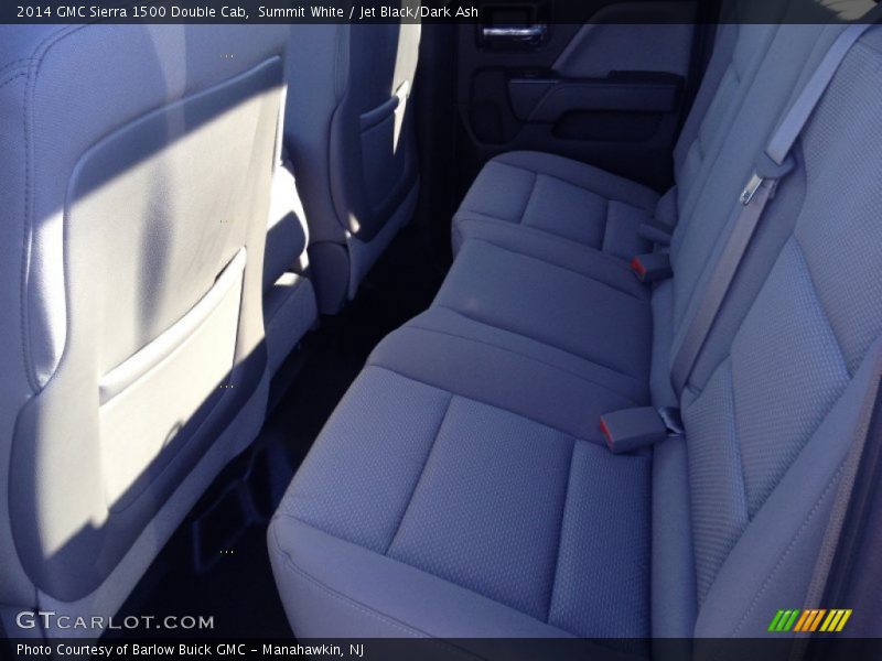Summit White / Jet Black/Dark Ash 2014 GMC Sierra 1500 Double Cab