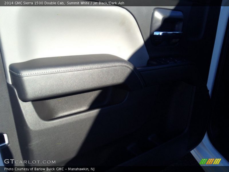 Summit White / Jet Black/Dark Ash 2014 GMC Sierra 1500 Double Cab