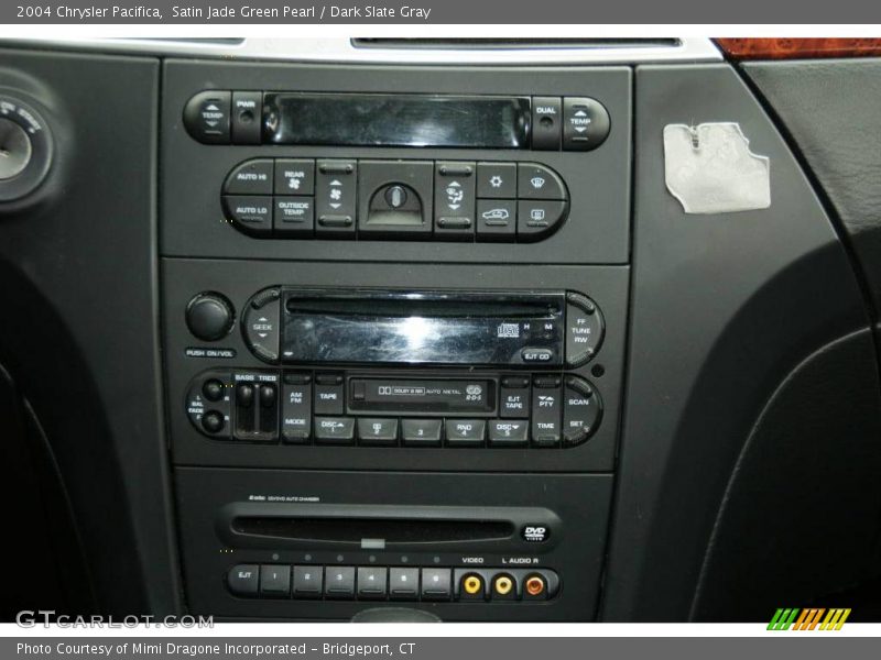 Satin Jade Green Pearl / Dark Slate Gray 2004 Chrysler Pacifica