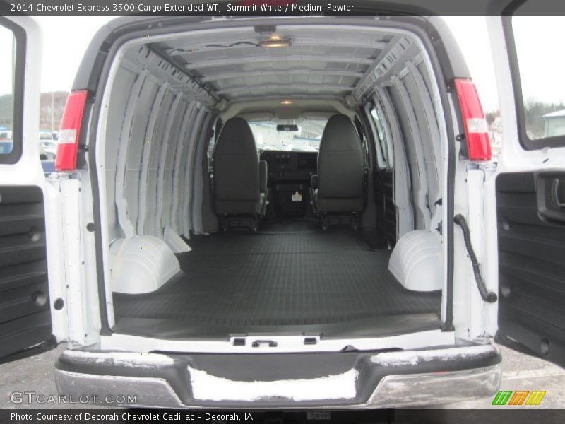 Summit White / Medium Pewter 2014 Chevrolet Express 3500 Cargo Extended WT