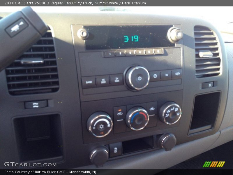 Summit White / Dark Titanium 2014 GMC Sierra 2500HD Regular Cab Utility Truck