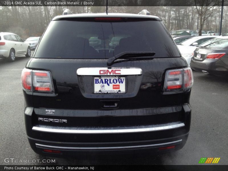 Carbon Black Metallic / Ebony 2014 GMC Acadia SLE