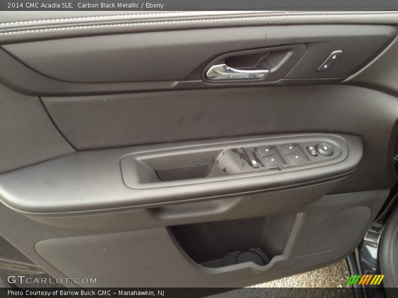 Carbon Black Metallic / Ebony 2014 GMC Acadia SLE