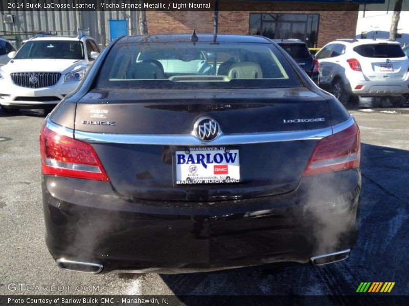 Mocha Bronze Metallic / Light Neutral 2014 Buick LaCrosse Leather