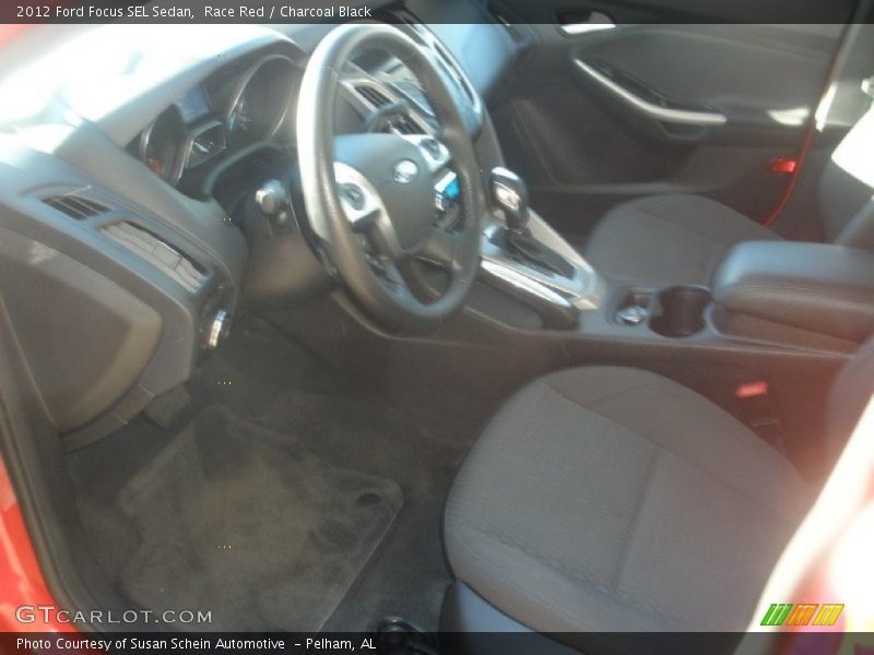 Race Red / Charcoal Black 2012 Ford Focus SEL Sedan