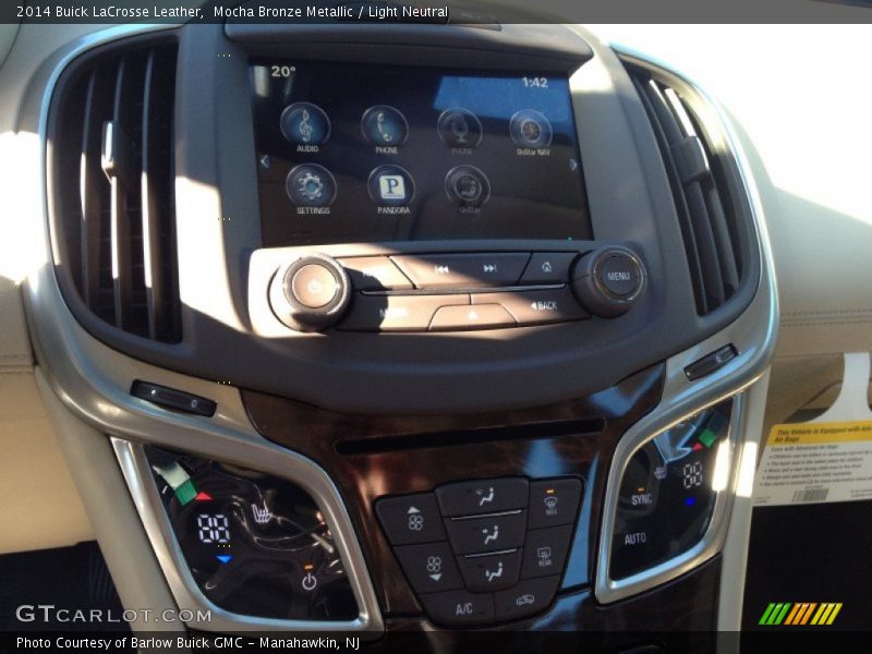 Mocha Bronze Metallic / Light Neutral 2014 Buick LaCrosse Leather