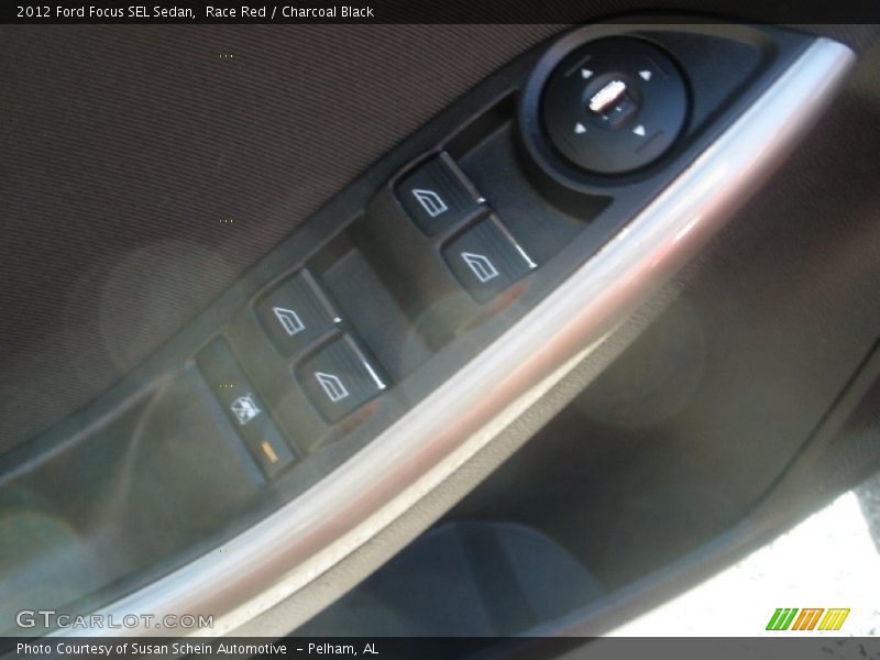 Race Red / Charcoal Black 2012 Ford Focus SEL Sedan