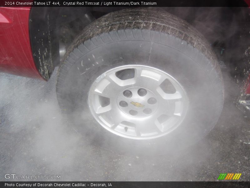 Crystal Red Tintcoat / Light Titanium/Dark Titanium 2014 Chevrolet Tahoe LT 4x4