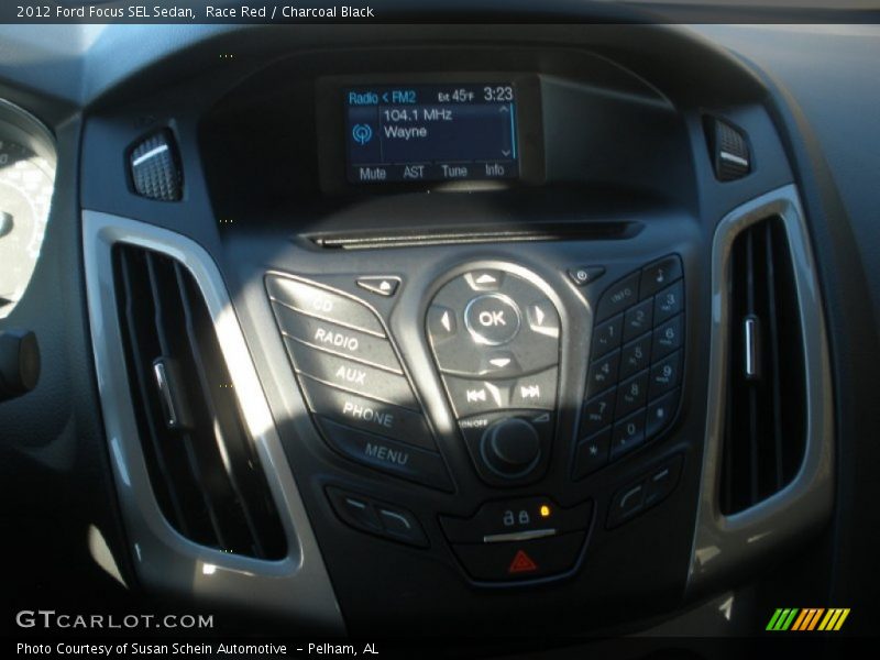 Race Red / Charcoal Black 2012 Ford Focus SEL Sedan