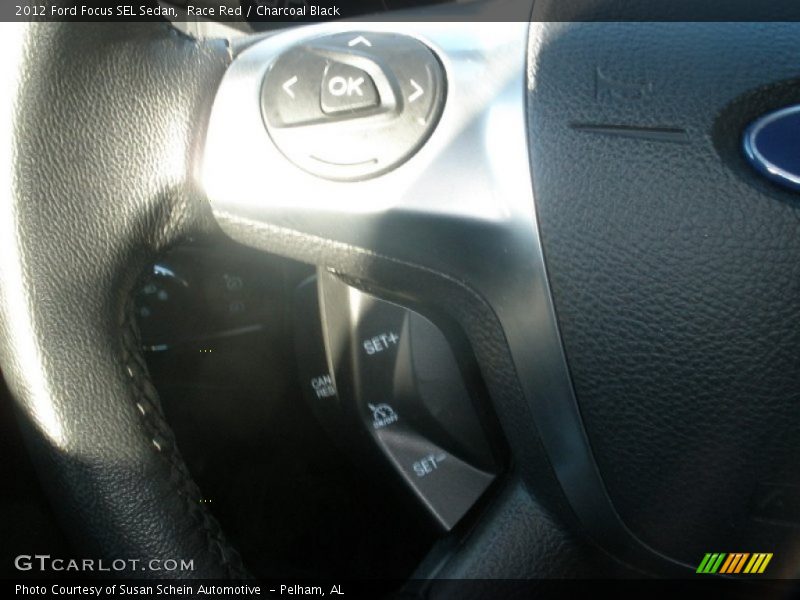 Race Red / Charcoal Black 2012 Ford Focus SEL Sedan