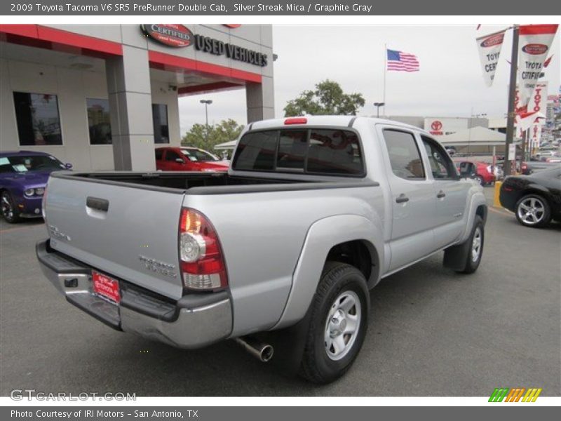Silver Streak Mica / Graphite Gray 2009 Toyota Tacoma V6 SR5 PreRunner Double Cab