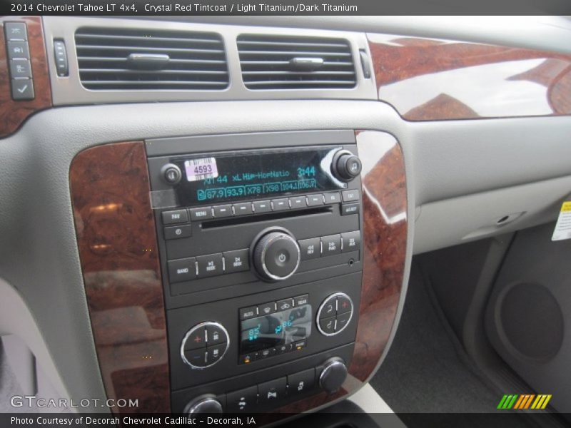 Crystal Red Tintcoat / Light Titanium/Dark Titanium 2014 Chevrolet Tahoe LT 4x4