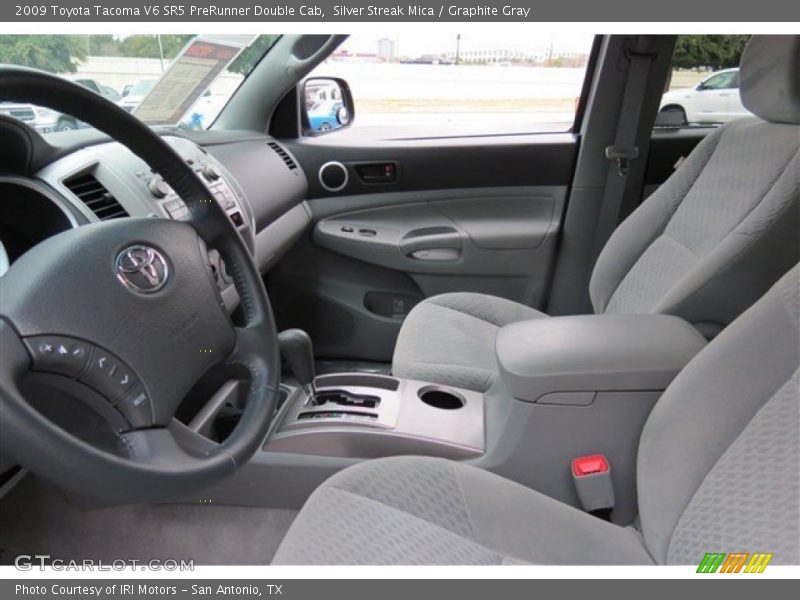 Silver Streak Mica / Graphite Gray 2009 Toyota Tacoma V6 SR5 PreRunner Double Cab