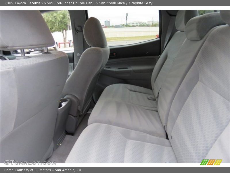 Silver Streak Mica / Graphite Gray 2009 Toyota Tacoma V6 SR5 PreRunner Double Cab