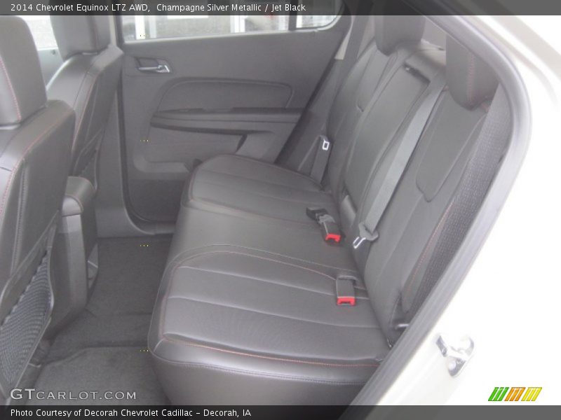 Champagne Silver Metallic / Jet Black 2014 Chevrolet Equinox LTZ AWD