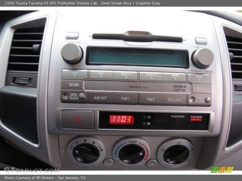 Silver Streak Mica / Graphite Gray 2009 Toyota Tacoma V6 SR5 PreRunner Double Cab
