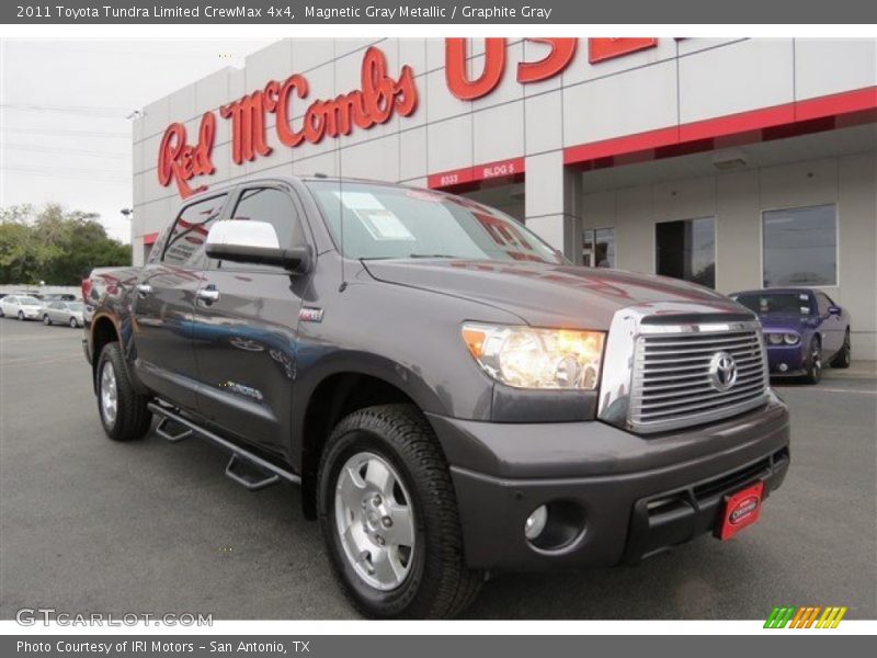 Magnetic Gray Metallic / Graphite Gray 2011 Toyota Tundra Limited CrewMax 4x4