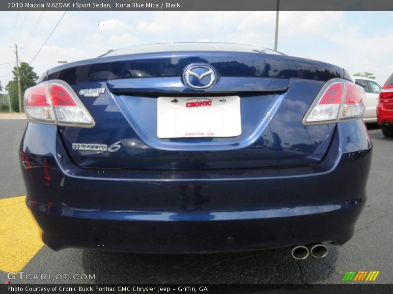 Kona Blue Mica / Black 2010 Mazda MAZDA6 i Sport Sedan