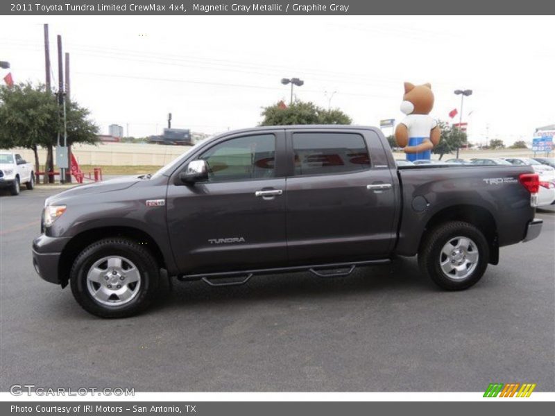 Magnetic Gray Metallic / Graphite Gray 2011 Toyota Tundra Limited CrewMax 4x4