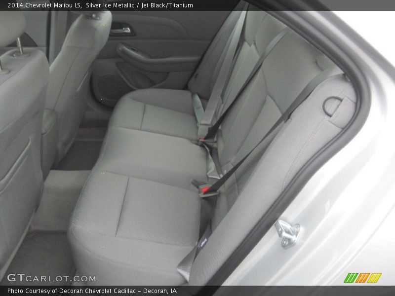Silver Ice Metallic / Jet Black/Titanium 2014 Chevrolet Malibu LS