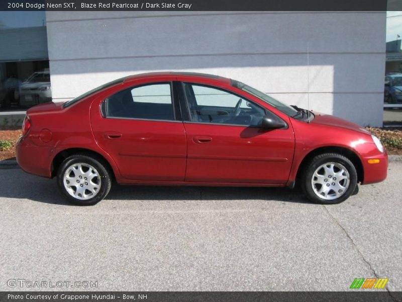 Blaze Red Pearlcoat / Dark Slate Gray 2004 Dodge Neon SXT