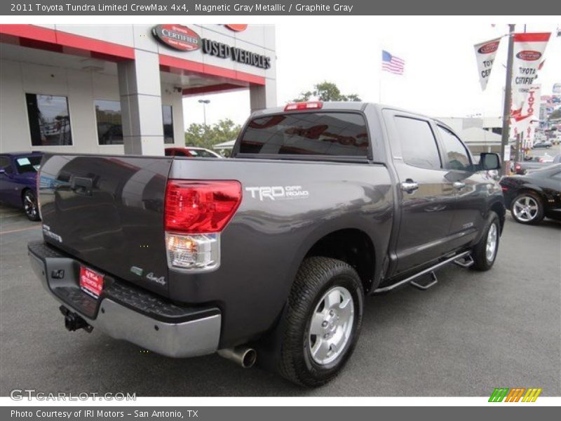 Magnetic Gray Metallic / Graphite Gray 2011 Toyota Tundra Limited CrewMax 4x4