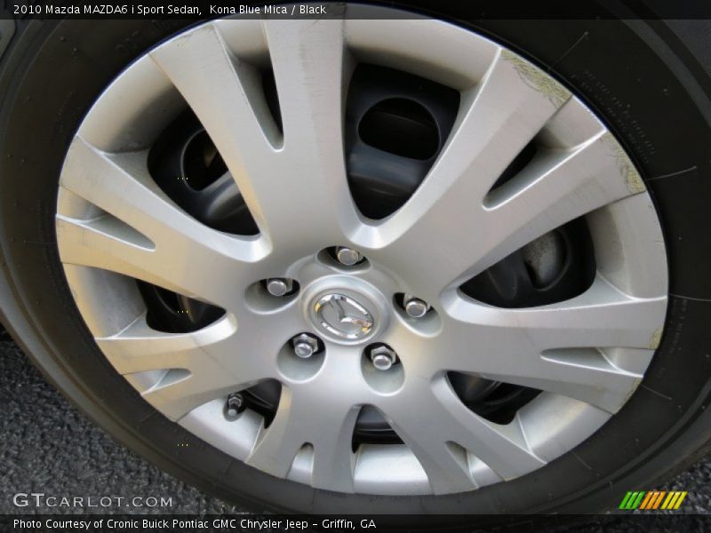Kona Blue Mica / Black 2010 Mazda MAZDA6 i Sport Sedan