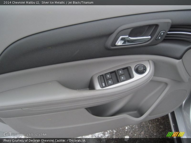 Silver Ice Metallic / Jet Black/Titanium 2014 Chevrolet Malibu LS