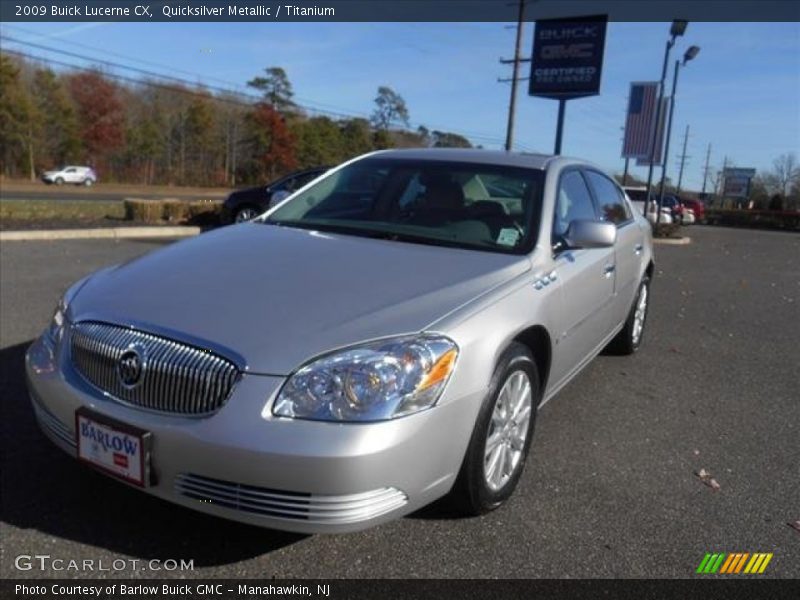 Quicksilver Metallic / Titanium 2009 Buick Lucerne CX