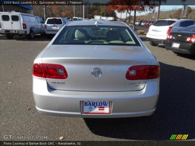 Quicksilver Metallic / Titanium 2009 Buick Lucerne CX