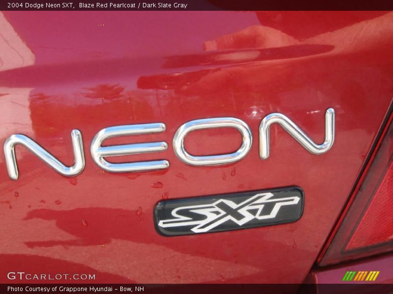 Blaze Red Pearlcoat / Dark Slate Gray 2004 Dodge Neon SXT