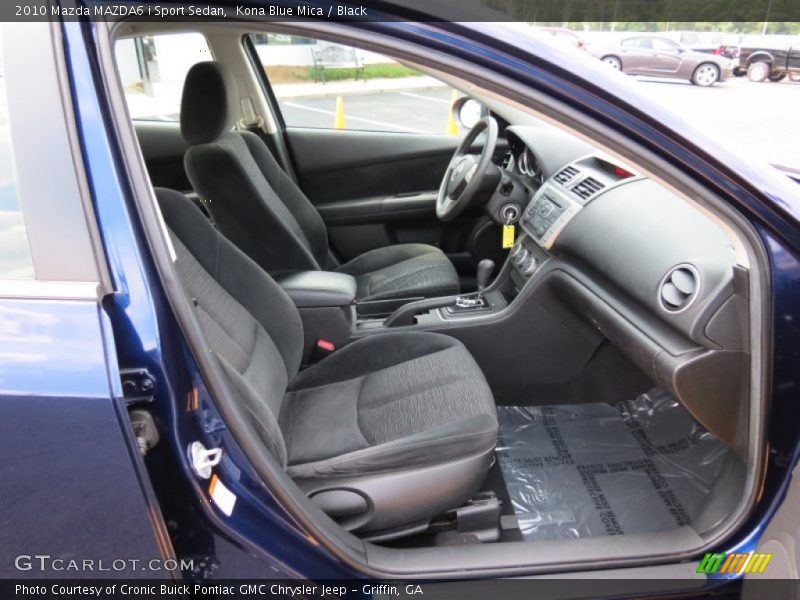 Kona Blue Mica / Black 2010 Mazda MAZDA6 i Sport Sedan