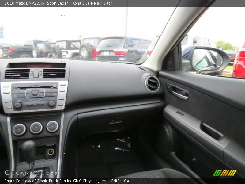 Kona Blue Mica / Black 2010 Mazda MAZDA6 i Sport Sedan
