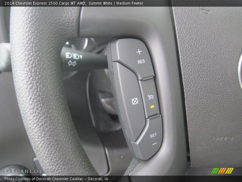 Summit White / Medium Pewter 2014 Chevrolet Express 1500 Cargo WT AWD