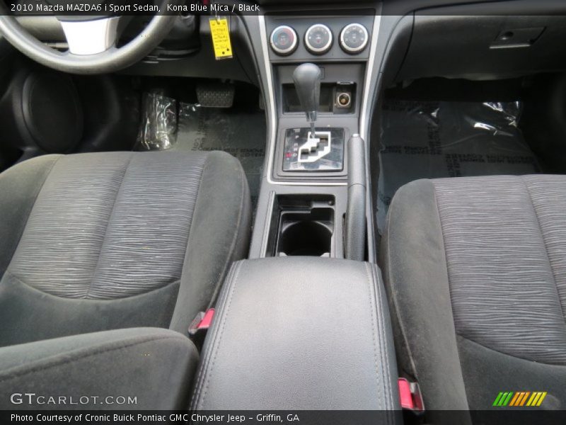 Kona Blue Mica / Black 2010 Mazda MAZDA6 i Sport Sedan
