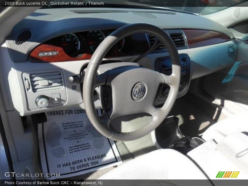 Quicksilver Metallic / Titanium 2009 Buick Lucerne CX