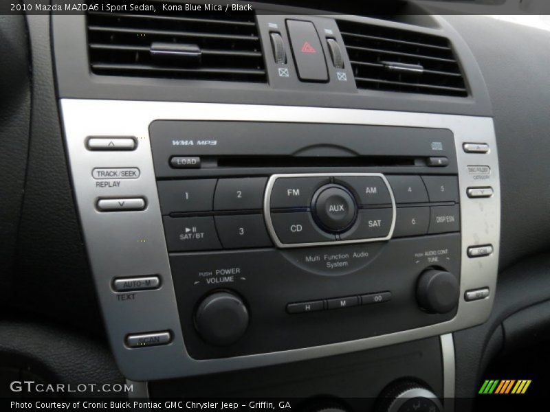 Kona Blue Mica / Black 2010 Mazda MAZDA6 i Sport Sedan