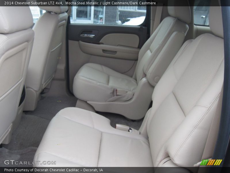 Mocha Steel Metallic / Light Cashmere/Dark Cashmere 2014 Chevrolet Suburban LTZ 4x4
